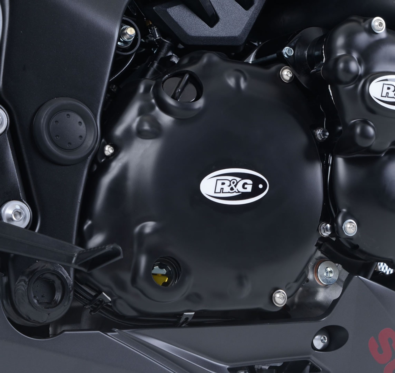 R&G Racing Engine Case Covers - Trio for Suzuki GSX-S750 '17-'22 R&G Racing Engine Case Covers - Trio for Suzuki GSX-S750 '17-'22